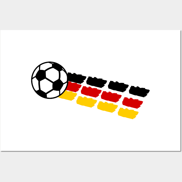 Germany football Wall Art by Karpatenwilli